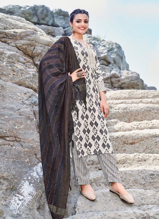 Vitara Aurelius Fancy Printed Designer4 Daily Wear Kurti Bottom With Dupatta Collection